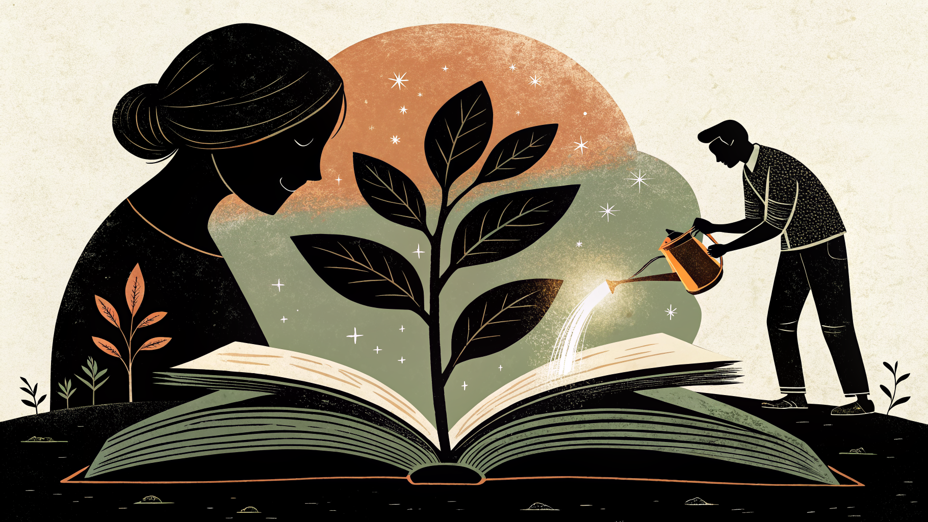 Docente che esamina rubriche di valutazione formativa insieme agli studenti in una classe moderna